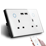 Smart Touch Double Socket