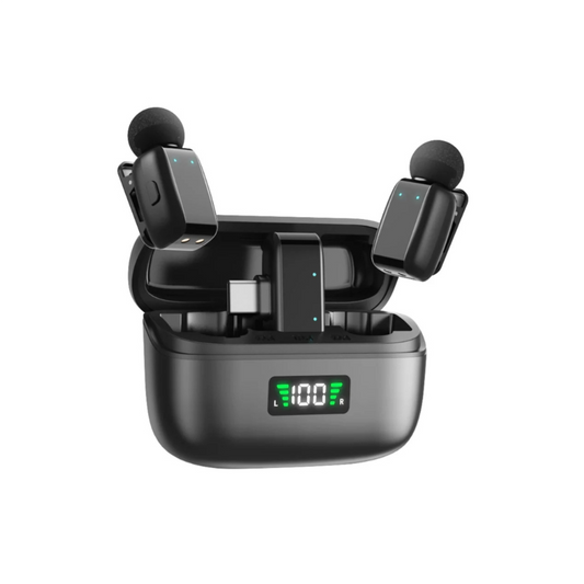 SX35 Mini Wireless Lavalier Microphone with Voice Effects