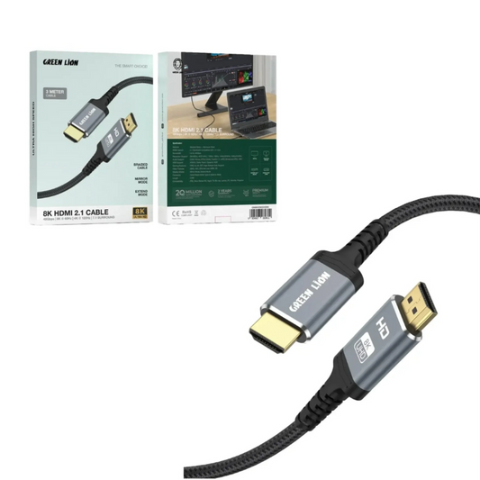 Green Lion 8K HDMI to HDMI Cable 3m