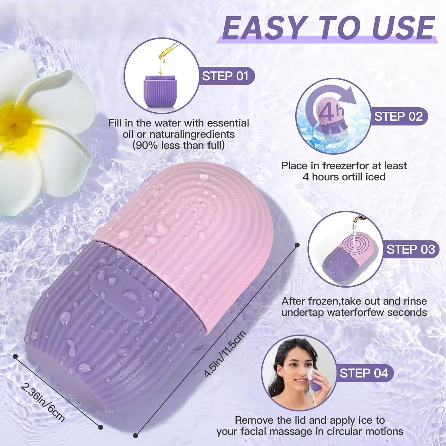Face Dressing Ice Tray