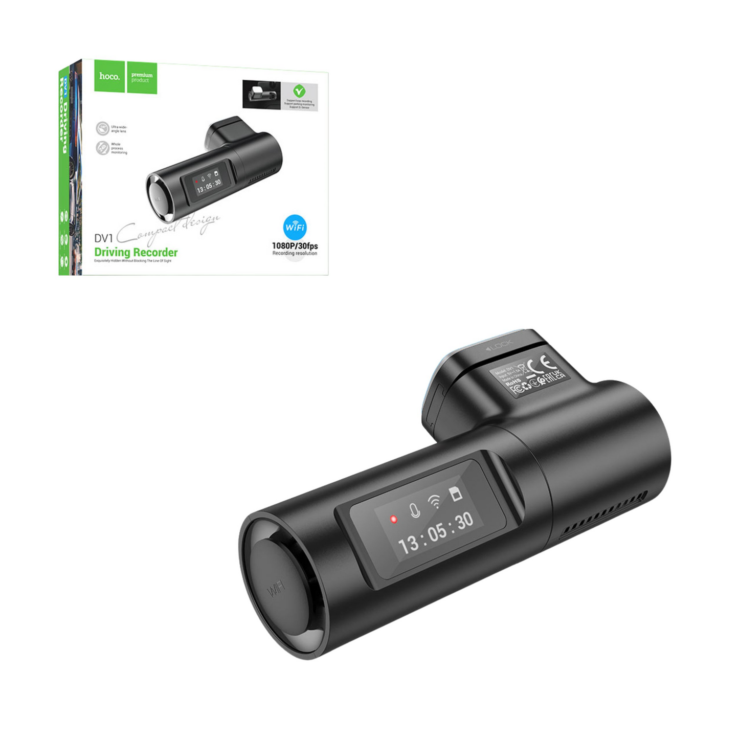 Hoco DV1 Car Dash Cam 1080P