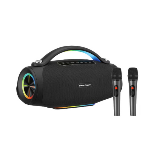 Wireless Karaoke Speaker With Dual Microphones
