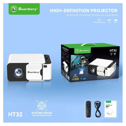 Smartbarry Ht32 4K Hdr High Definition Projector