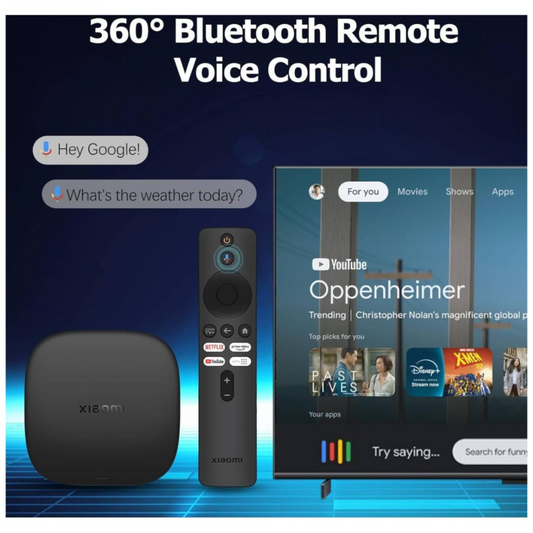 Green Lion Android TV Box 4K with Remote Control