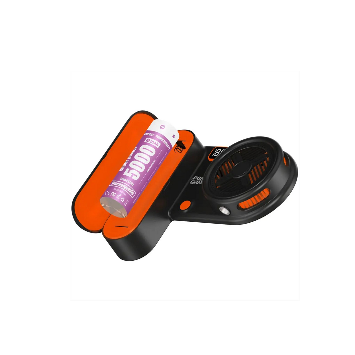 Porodo Gaming ArcticChill Magnetic Phone Cooler with Quiet Fan