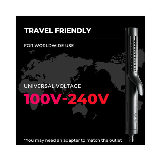 Airflow 2 in 1 Hair Curler and Straightener-TYMO