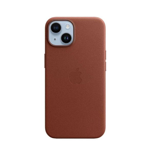 Leather Case With Magsafe iPhone 14 Plus   (Umber) - Apple