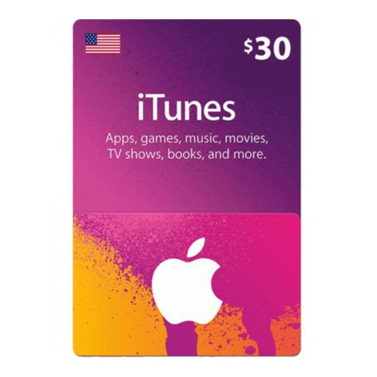 Apple Itunes Gift Card (USA) - 30 USD