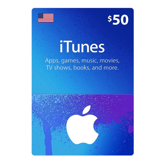Apple Itunes Gift Card (USA) -  50 USD
