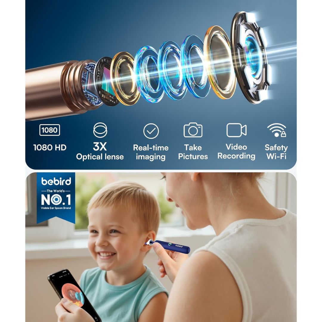 Bebird Smart Visual Ear Cleaner – Earsight Plus (White)