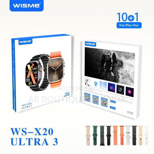 Wisme WS-X20 Ultra 3 Smartwatch
