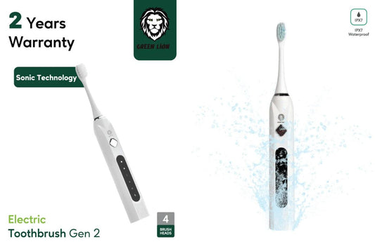 Electric Toothbrush Gen-2 - green lion
