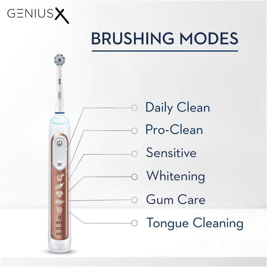 Electric Toothbrush with Artificial Intelligence (Rose Gold) - Oral-B
