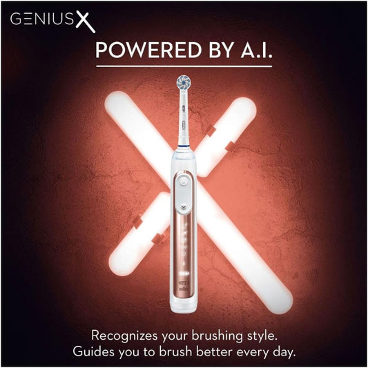 Electric Toothbrush with Artificial Intelligence (Rose Gold) - Oral-B