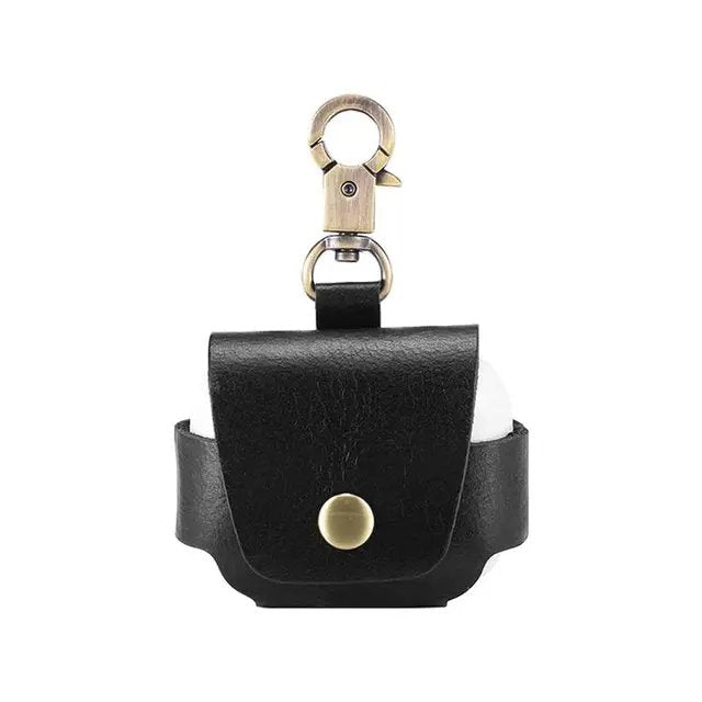 Leather Case For Airpods 4 - Green Lion