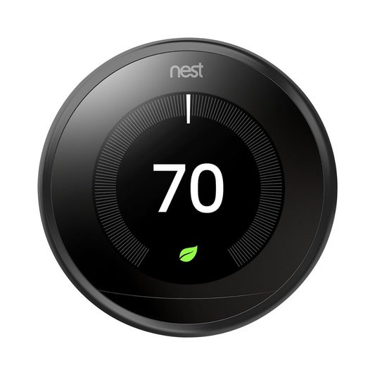 Google Nest Learning Thermostat 3rd Gen-Compatible with Alexa