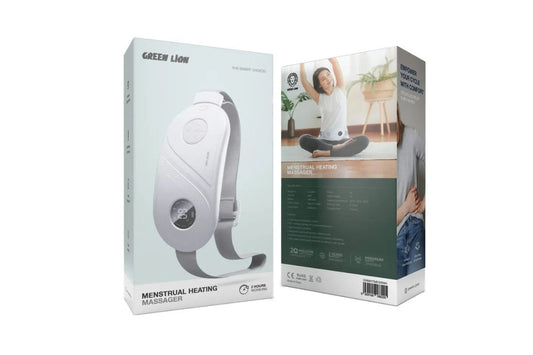 Menstrual Heating Massager - Green Lion