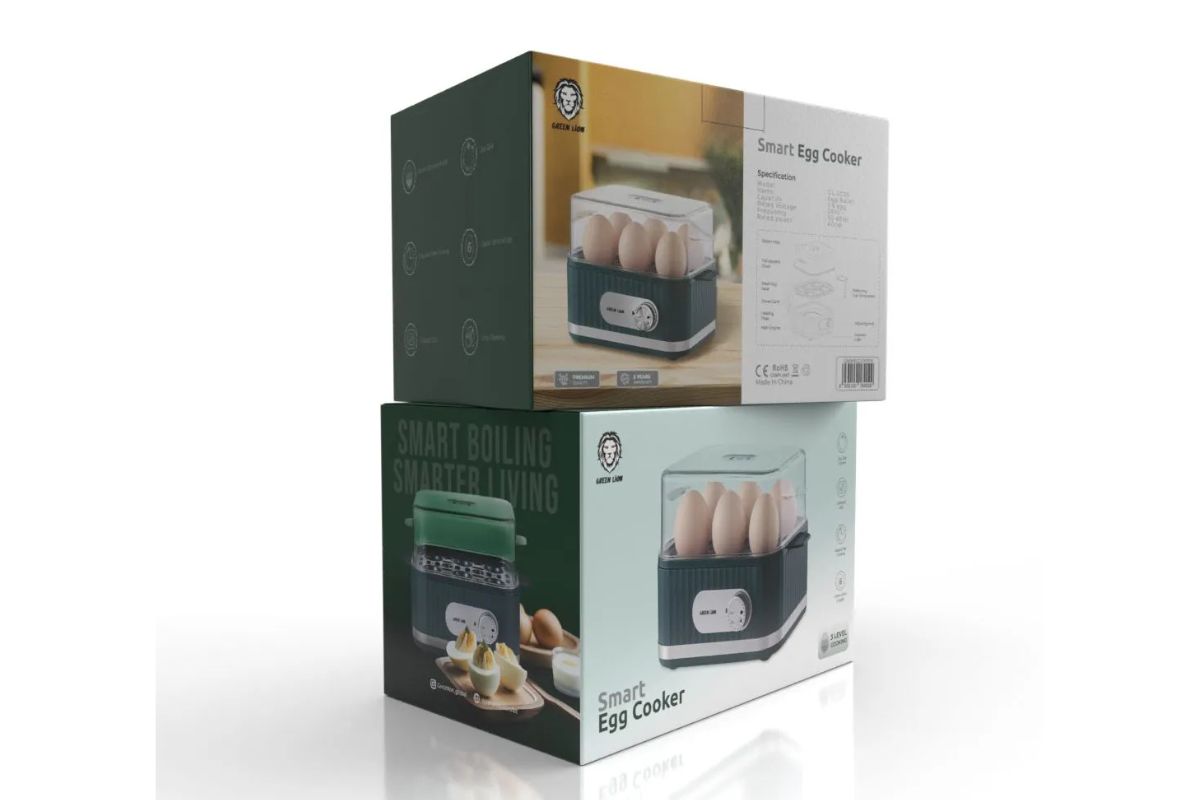 Smart Egg Cooker - Green Lion