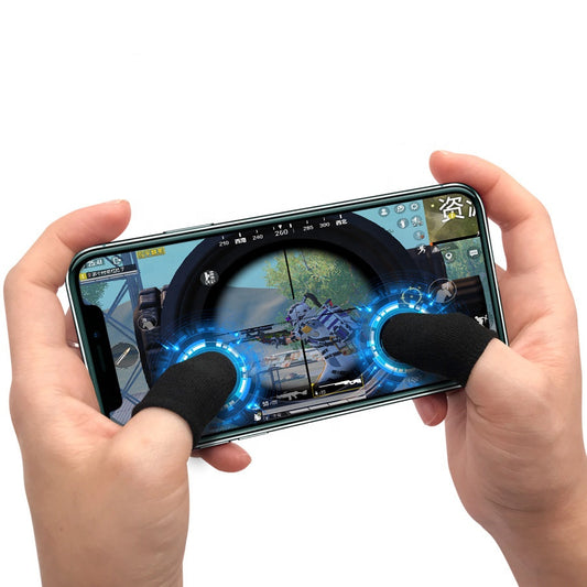 Mobile gaming finger gloves