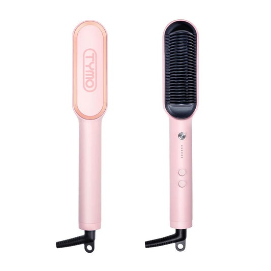 Hair Straightening Brush(Pink) – Tymo