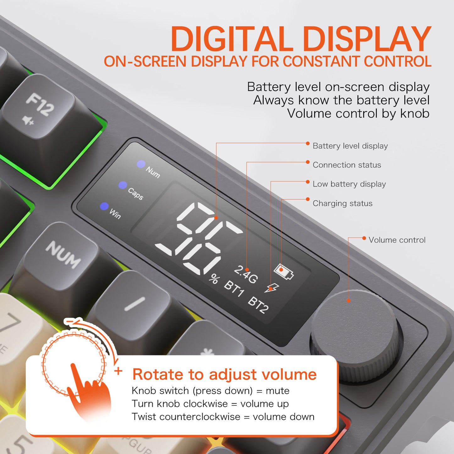 Multifunctional Dual-mode Touch Keyboard
