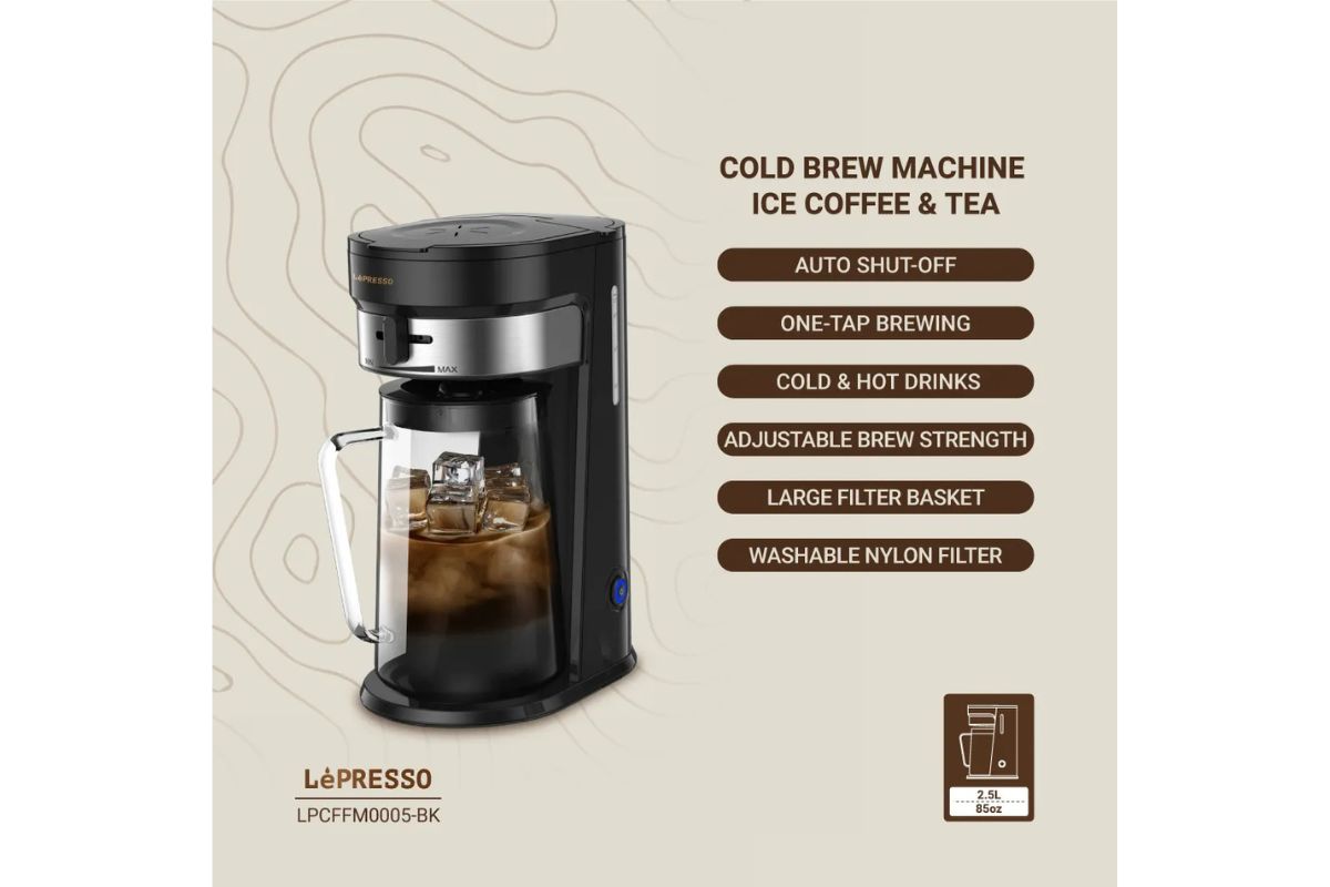 LePresso Cold Brew Machine Ice Coffee & Tea