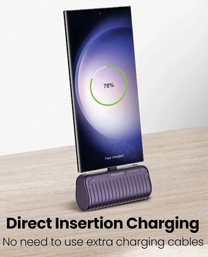 Power Bank Mini Capsule  5,000 mAh  with TYPE-C Connector - Moxedo