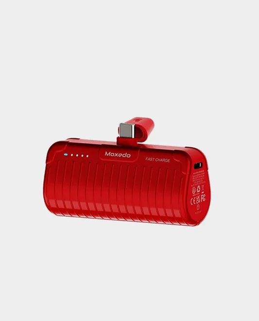 باور بانك صغير كبسولة  موصل تايب سي   5,000 مللي أمبير  - موكسيدو