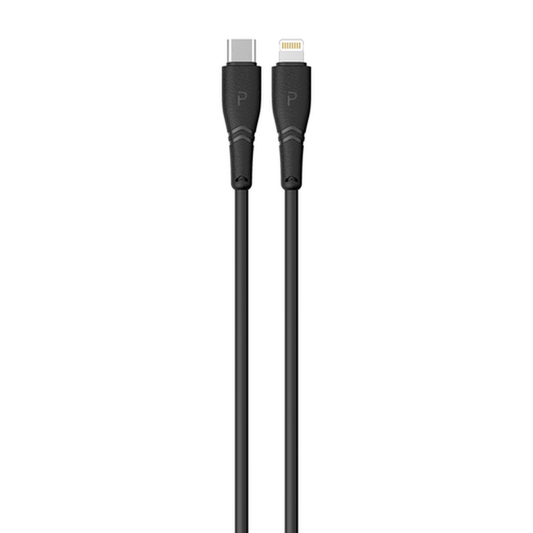 Cable USB C to Lightning 2M (black) - Pawa