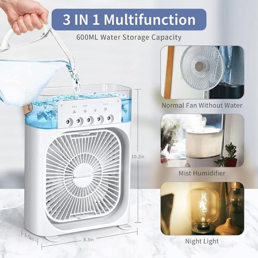 Multi-Speed Portable Mist Fan