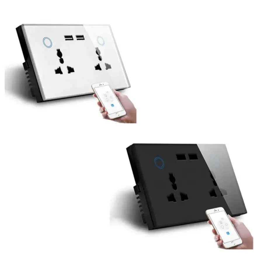Smart Touch Double Socket