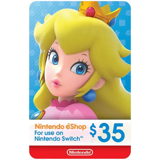 Nintendo Eshop Digital Gift Card (USA) – 35 Usd