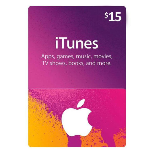 Apple Itunes Gift Card (USA) - 15 USD