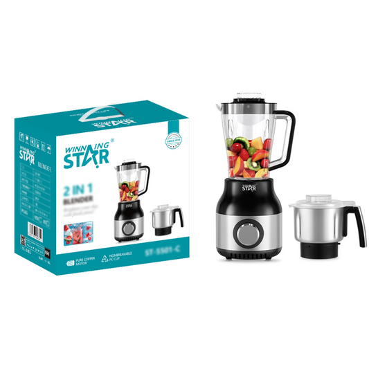 Winning Star 2 in 1 Multifunction Blender & Juicer-1.8L