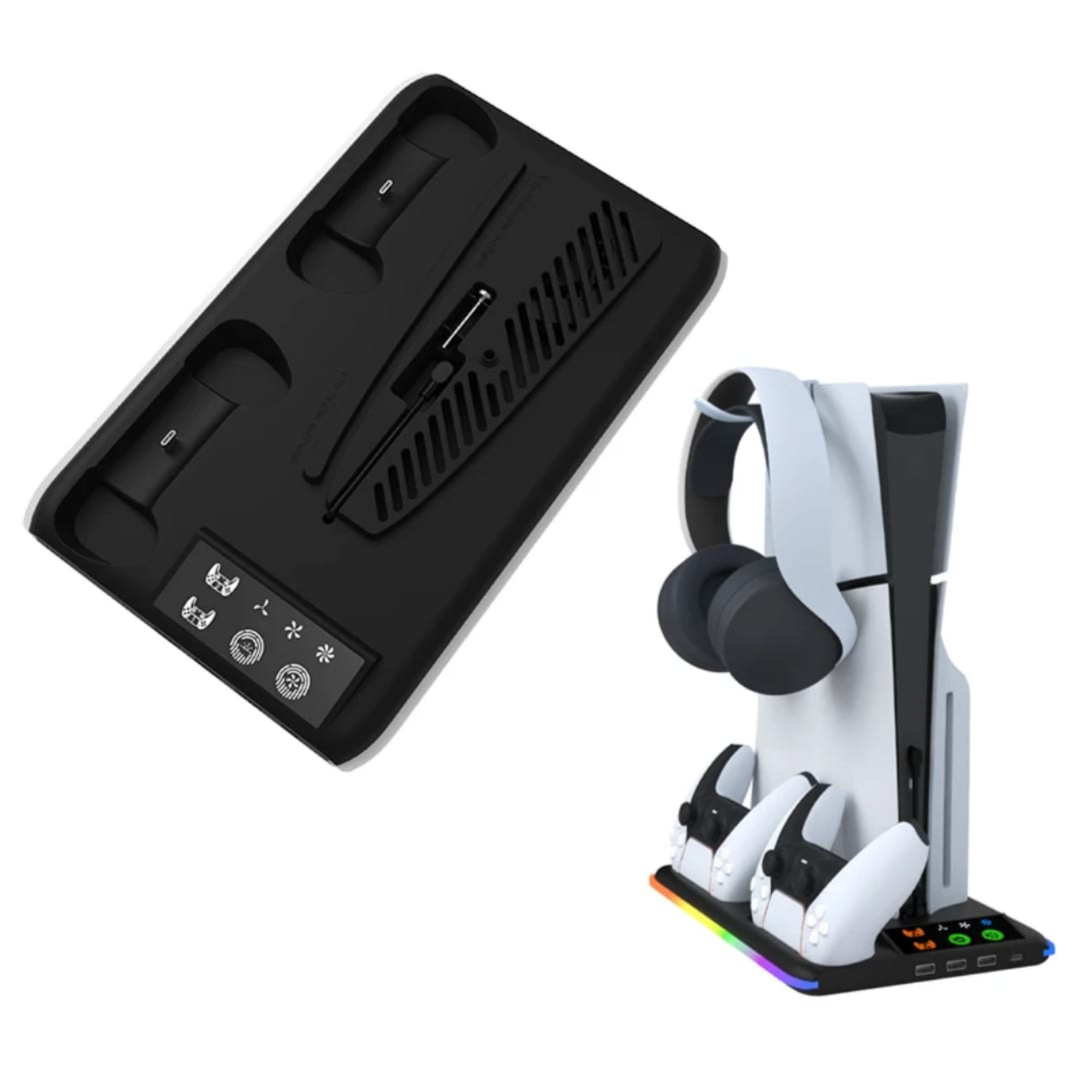 Ps5 Cooling Stand With Controller Charger