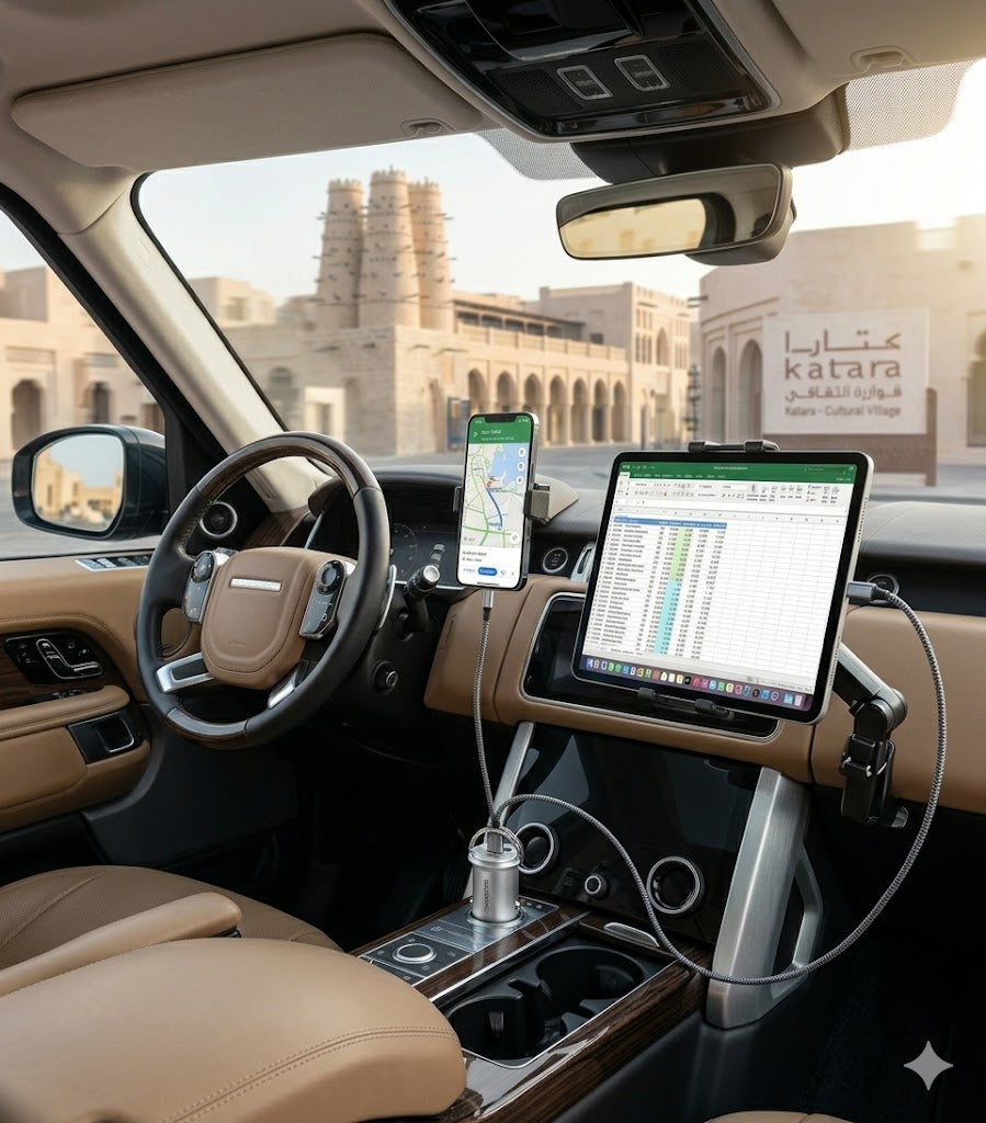 Multi-Port Car Charger - connected