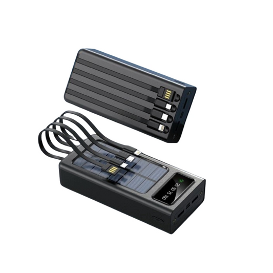 Mi باور بانك 30000 مللي أمبير بشحن شمسي بقوة 67 واط