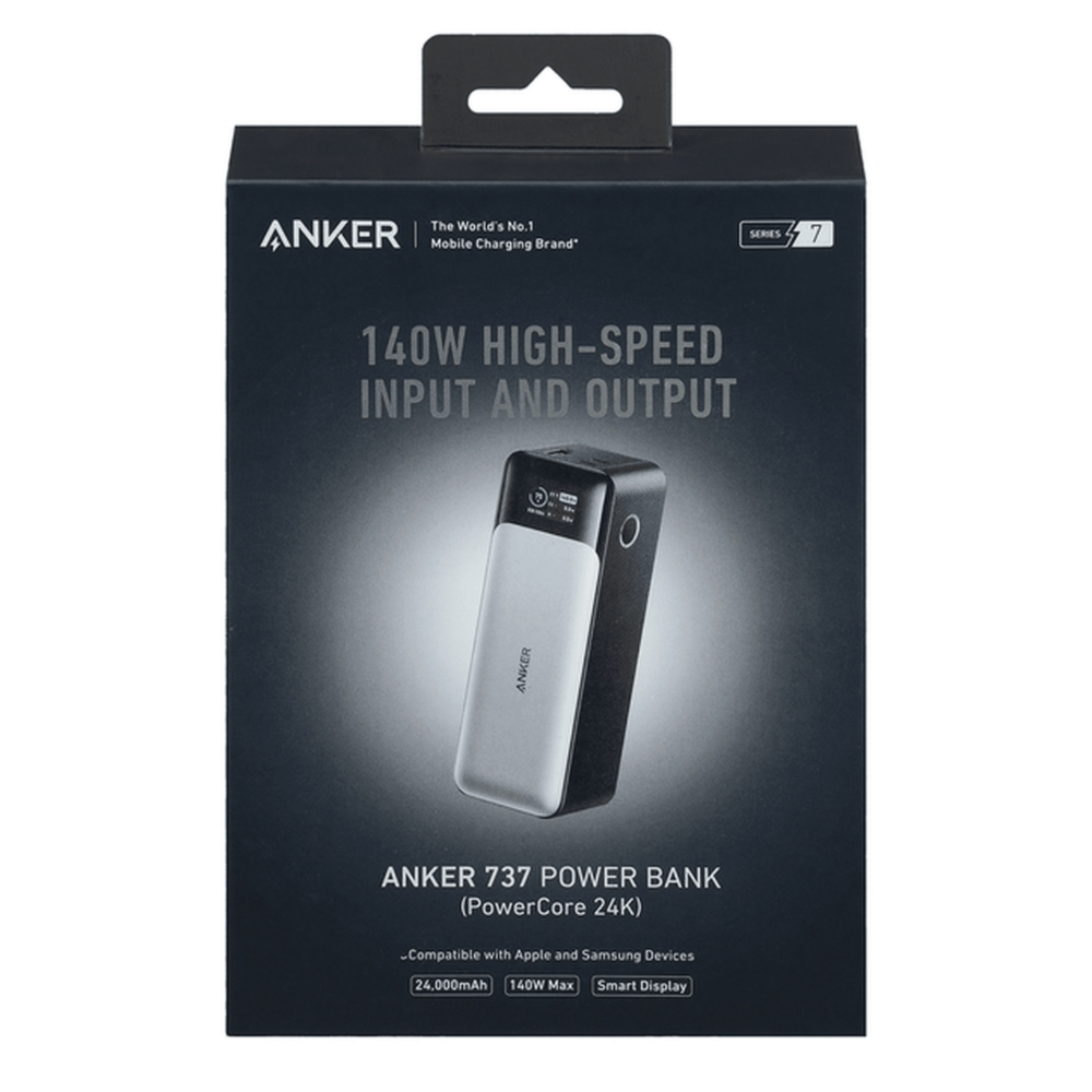 Anker 24000mAh 140W 3-Port Fast Charging Power Bank