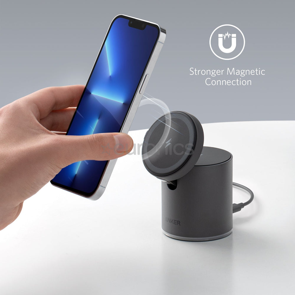 Magnetic Wireless Charger (black)  - Anker