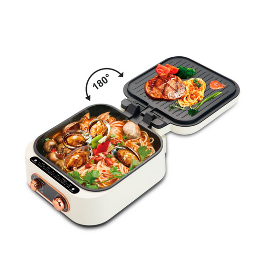 RAF 3 in 1 Electric Hot Pot Grill 2.5L