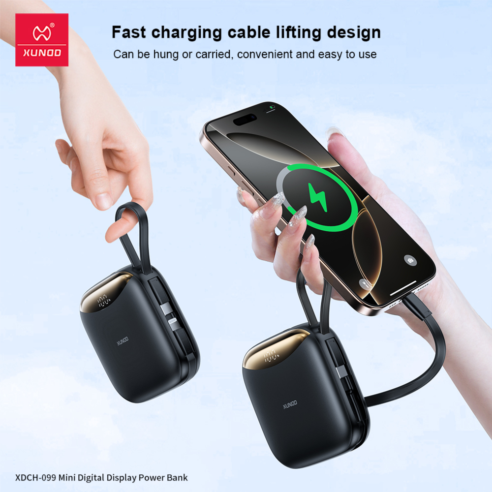 Portable 10000mAh power bank-Xundo