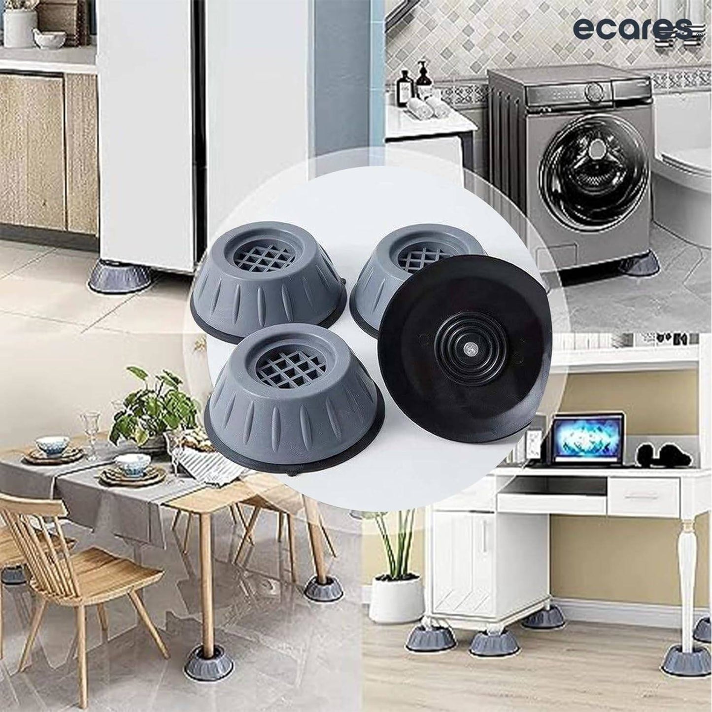 وسائد مضادة للانزلاق والاهتزاز للأثاث والأجهزة