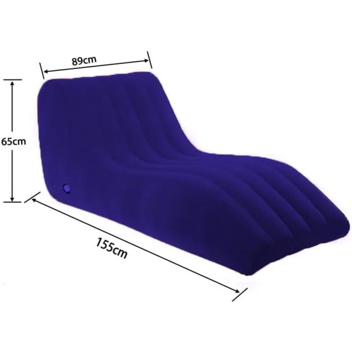 Flocked Lounge Chair