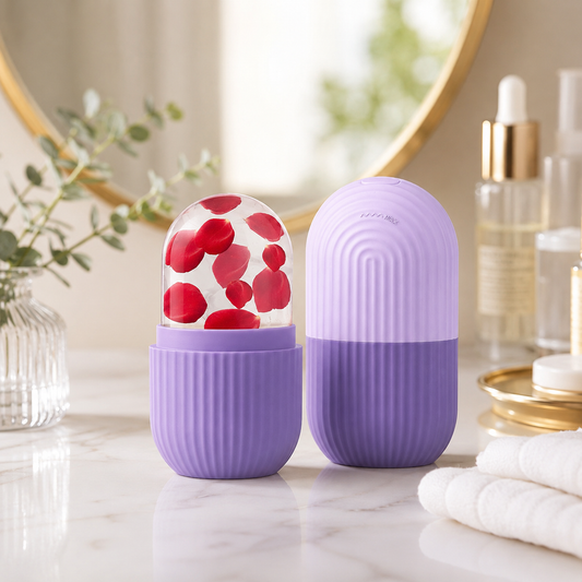Face Silicone Ice Roller Tray
