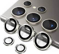 Samsung Galaxy S24 Ultra Camera Lens Protectors(Silver)