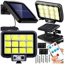 solar lamp with motion sensor