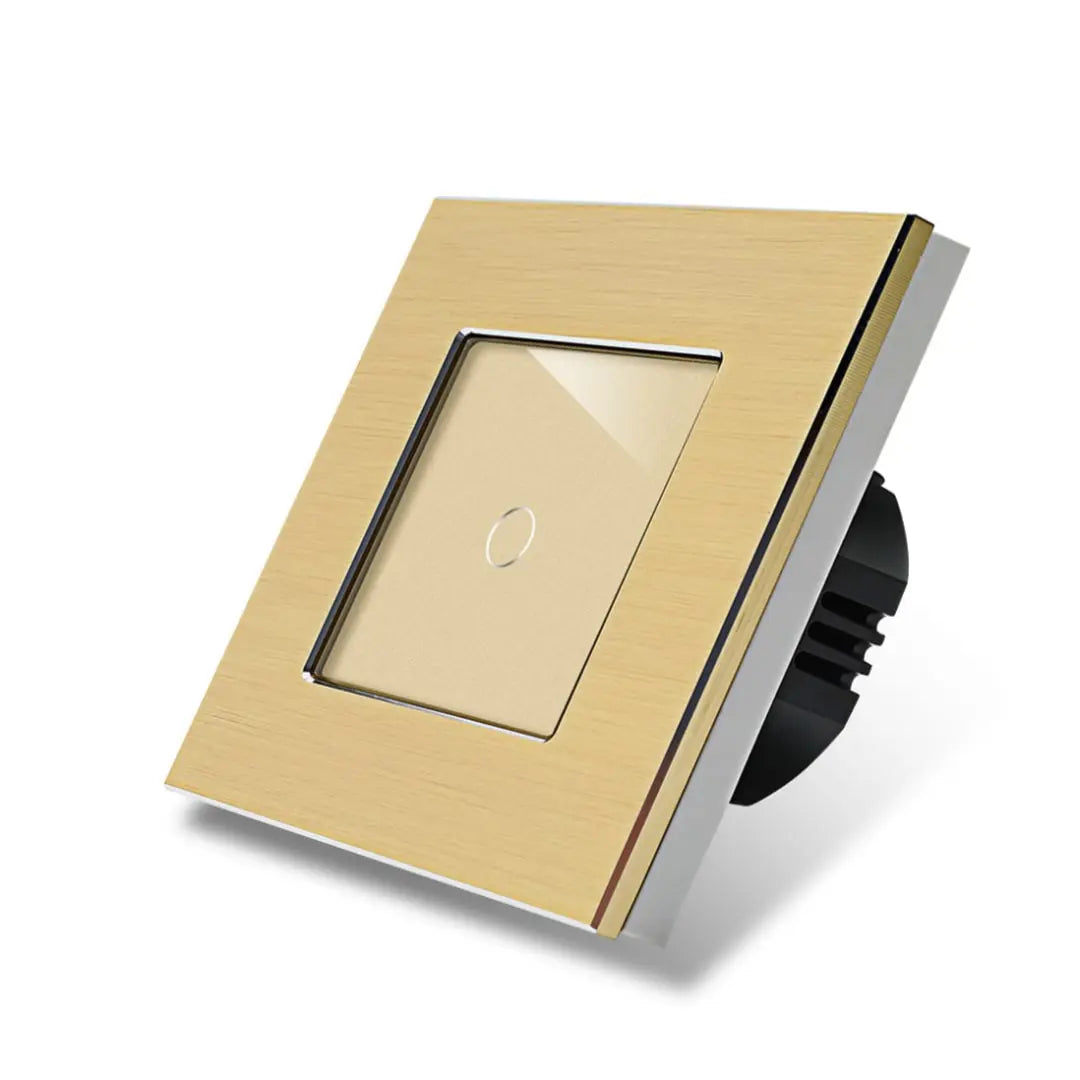 Tuya Smart Light Switch (1-Gang, Gold)
