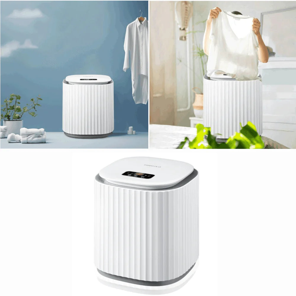 Mini Washing Machine (White) - Porodo