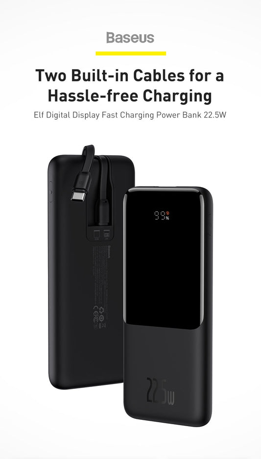 Digital display Fast Charging Power bank-Baseus
