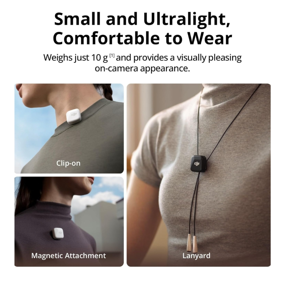 DJI Mic Mini Wireless Lavalier Microphone